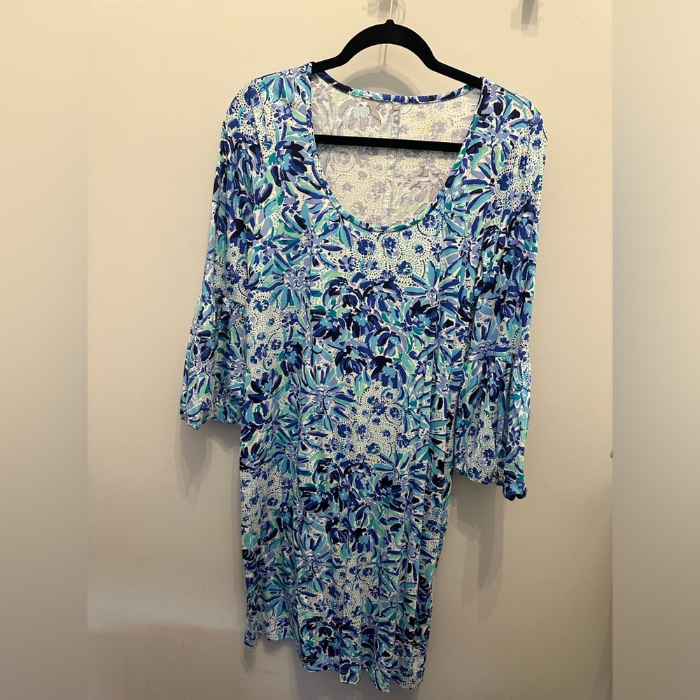 Lilly Pullitzer Medium Carlisle dress in Iris Blue